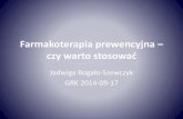 Farmakoterapia prewencyjna – czy warto stosowaćpmr-gizycko.home.pl/data/documents/Farmakoterapia=20... · 2014. 11. 4. · •hiperlipidemia mieszana - po wstępnej terapii statyną