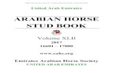 ARABIAN HORSE STUD BOOK - eahs.org Arabian Horse Stud Book Vol XLII.pdf · mansourt al faisal (ae) 16601 masakin (ae) 16648 mashael al fares (ae) 16880 mayar al shmal (ae) 16652 mayas