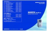 INVERTER HF-430 Seriescyclo.shi.co.jp/document_v2/D1401-7.2.pdfINVERTER HF-430 Series No. D1401-7 センサレス ベクトル インバータ No.D1401-7.2 2013.04 印刷J16（J）