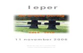 Ieper - wo1.be 11112006.pdf · Het front, van Nieuwpoort over Diksmuide, Ieper, Mesen naar de Franse grens, vormde bij Ieper een uitstulping in de Duitse linies: de fameuze Ypres-Salient