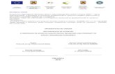 ORADEA - 2010 · 2010. 11. 21. · CAIET DE SARCINI Contract pentru servicii organizare eveniment pentru proiectul intitulat: Cercetători români competitivi prin programe doctorale