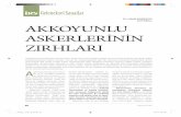 AKKOYUNLU ASKERLERİNİN ZIRHLARIirs-az.com/new/pdf/201302/1362060237499814443.pdf · 2016. 3. 20. · 40 rumun uzmanlarına (N. V. Pyatısheva vb.) göre açıkça Türk tipidir5.