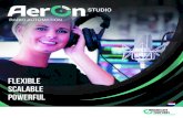 FLEXIBLE SCALABLE POWERFUL - AerOn Studioupdate.aeronstudio.nl/doc/AerOn_Studio_brochure_NE-2016.pdf · 2. Broadcast Partners voorziet radiostations al ruim 30 jaar van radio-automatisering