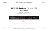USB Interface III...Vorbereitung des USB Interface III..... 5 Installation der micro HAM USB Device RouterKonfiguration des USB Audio Konfiguration der micro HAM USB Device RouterErstellen