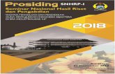 Prosiding Seminar · 2019. 4. 16. · ii Prosiding Seminar Nasional Hasil Riset dan Pengabdian (SNHRP-I) “Inovasi, Teknologi, dan Pendidikan Guna Mewujudkan Indonesia Sejahtera