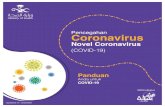 Pencegahan Coronavirus · pernapasan saat pasien batuk atau bersin Transmisi atau penularan tidak langsung melalui sentuhan pada permukaan dan alat yang terkontaminasi, lalu menyentuh