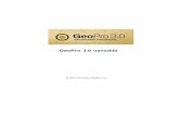 GeoPro 3.0 navodila3 Osnovne operacijePostopek certifikacije je s tem končan. GeoPro je program za risanje, obdelavo atributnih podatkov podatkovnih elementov, izdelavo elaboratov