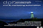 digital publishing report Sonderheft CRM Marketing Automation · 2020. 7. 10. · dpr ISSN 2512–9368 sonderheft digital publishing report das magazin zur digitalen transformation