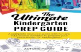 The Ultimate Kindergarten Prep Guide A complete resource guide with fun and
