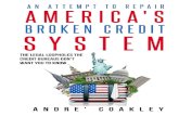 BEST BOOK An Attempt To Repair America s Broken Credit System
