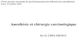 Anesthésie et chirurgie carcinologique · M. Binczak et al , Annales Françaises d'Anesthésie et de Réanimation, Volume 32, Issue 5, 2013, e81–e88 Kaplan–Meier overall survival