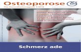 Osteoporose...Osteoporose Das Gesundheitsmagazin 1/2018 Bundesselbsthilfeverband für Osteoporose e. V. Informationszeitschrift des BfO . Kirchfeldstr. 149 . 40215 Düsseldorf ...