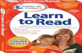 EBOOK Hooked on Phonics Learn to Read - Level 1: Early Emergent Readers (Pre-K | Ages 3-4) (1)