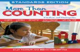 BEST BOOK More Than Counting: Math Activities for Preschool and Kindergarten, Standards Edition (NONE)