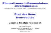 Rhumatismes inflammatoires chroniques (RIC)...rhumatisme inflammatoire chronique (polyarthrite rhumatoïde, spondylarthrite, rhumatisme psoriasique, sclérodermie…) Venez parler