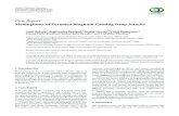 Case Report Meningioma of Foramen Magnum Causing Drop …downloads.hindawi.com/journals/crinm/2015/214563.pdf · 2019. 7. 31. · Case Report Meningioma of Foramen Magnum Causing