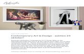 Contemporary Art & Design - auktion 23 oktober! · Bukowskis höstauktion Contemporary Art & Design håller en stor internationell bredd med verk av de allra största inom 1960- och