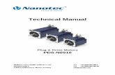 Plug & Drive Motors PD6-N8918 - Nanotec Electronic US · NanoCAN user manual. In addition, the Plug & Drive motor via CANopen has another safety function: Even when the voltage supply