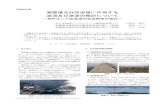 室蘭港北外防波堤に作用する 波浪及び津波の検討について...NG 図-6 耐津波性の検討フロー図 (3)津波シミュレーションの実施 北海道から公表されたレベル1津波(以降:L1津波)、
