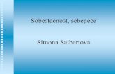 Soběstačnost, sebepéče Simona Saibertová€¦ · Přenášení nemocného Posazování nemocného. Polohování a její význam pasivní forma rhb