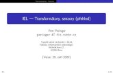 IEL | Transform atory, senzory (p rehled)peringer/UNOFFICIAL/IEL/IEL-etc.pdf · 2020. 9. 29. · Transform atorySenzory IEL | Transform atory, senzory (p rehled) Petr Peringer peringer