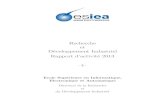 Recherche et Développement Industriel Rapport d’activité 2013 · Recherche et Développement Industriel Rapport d’activité 2013 - § - EcoleSupérieureenInformatique, ElectroniqueetAutomatique