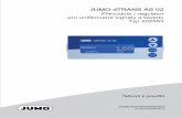 JUMO dTRANS AS 02 Výstup napájecího napětí 12 V DC (např. pro indukční snímač polohy) 8 00566682 Rozhraní - RS422/485 10 00442782 Datalogger s rozhraním RS485 11 00566678