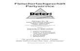 Fleischerfachgeschäft · Fleischerfachgeschäft Partyservice Dielinger Str. 38 32351 Stemwede-Dielingen Telefon: 05474/340 Telefax: 05474/1664 e-Mail: partyservice@fleischerei–detert.de