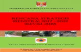 RENCANA STRATEGIS (RENSTRA) 2017 -2022 (Revisi 2019) · Pembangunan Nasional, Peraturan Pemerintah Nomor 8 Tahun 2008 dan Peraturan Menteri Dalam Negeri Republik Indonesia Nomor 86