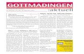 Mehr Geld für Musikschüler - Gottmadingen · 2013. 1. 9. · 29.999. Spender, Manfred Bilger aus Öhningen, der zum 54. Mal Blut spendete, und Ulrich Herre aus Gottmadingen, wurde
