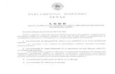 Chamber of Deputies · Senatul adoptä prezentul proiect de lege Art.l.- Legea nr. 188/1999 privind Statutul functionarilor publici, republicatä în Monitorul Oficial al României,