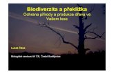 Biodiverzita a překližkanasekrajina.eu/wp-content/uploads/Cizek.pdf · Biodiverzita a překližka Ochrana přírody a produkce dřeva ve Vašem lese Biologické centrum AV ČR,