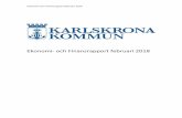 Ekonomi- och Finansrapport februari 2018 - Karlskrona...SKL, feb 2018 Befolkning enl. egen befolknprognos 2017 3 805,0 3 958,5 4 096,1 4 228,8 "välfärdsmiljarderna"€enl besked