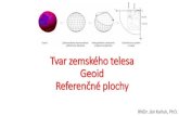 Tvar zemského telesa Geoid Referenčné plochyweb.science.upjs.sk/kanuk/...zemskeho_telesa-geoid-referencne_ploc… · Tvar zemského telesa W=V+P W = C (konštanta) V ľubovoľej