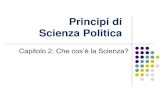 Principi di Scienza Politica - WordPress.com...2019/04/02  · Avere fede nella scienza è un ossimoro Quanto a fidarsi, diverse teorie della scienza politica insegnano a non «fidarsi»