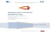 MAKALAH LITERASI KOMPUTER · Makalah Literasi Komputer “Kupas Tuntas Ubuntu” 5 Bab 2 Sejarah dan perkembangan Ubuntu Filosofi Ubuntu mempunyai filosofi sebagai berikut : bahwa