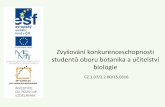 Zvyšování konkurenceschopnosti studentů oboru botanika a …botany.upol.cz/pagedata_cz/vyukove-materialy/149... · 2014. 11. 27. · Využití rostlinných biotechnologií v zemědělství,