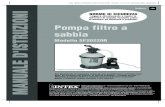 Manuale Pompa Filtro a Sabbia ITA - AZ Pool Center PDF/Intex/Filter Pump...danneggiandola mentre il sistema della valvola plunger evita che l’acqua scorra all’interno della pompa