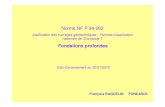 Norme NF P 94-262 - Accueil | CFMS · 2012. 1. 19. · Norme NF P 94-262 Justification des ouvrages géotechniques – Normes d’application nationale de l’Eurocode 7 Fondations