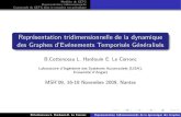 Représentation tridimensionnelle de la dynamique des Graphes …homepages.laas.fr/elecorro/Recherche/CoAuteur/Cottenceau... · 2012. 10. 12. · Mod`eles de GETG Repr´esentation