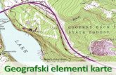 Geografska mreža · 2020. 9. 13. · Kartografski znakovi i geografska imena –KARTOGRAFSKI (topografski) ZNAKOVI – grafički elementi kojima na geografskoj karti prikazujemo