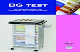 BG test - Medicina Biointegrata · SOMMARIO 3 BG test 5 Fiale test 5 Vassoio porta fiale 6 Portavassoi 6 Mobile contenitore 7 Informazioni varie 7 Modalità d’ordine 9 Elenco kit