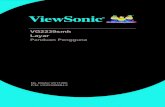VG2239smh Layar - ViewSonic...Blue 0-100 Information Manual Image Adjust H/V Position Horizontal Position 0-100 Vertical Position 0-100 Horizontal Size 0-100 Fine Tune 0-100 Sharpness