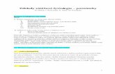 Základy zátěžové fyziologie poznámkytvl.lf2.cuni.cz/.../uploads/Zaklady-zatezove-fyziologie.pdf · 2020. 8. 3. · 1 Základy zátěžové fyziologie – poznámky M. Máček,