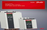 Modbus RTU kartica - Danfoss · 2020. 12. 11. · Uzmite u obzir sve neophodne sigurnosne mere opreza prilikom daljinskog upravljanja soft starterom. ... Polako gurnite karticu duž
