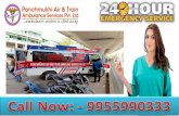 Use Panchmukhi Road Ambulance Service in Karolbagh and Kaushambi (Delhi) at Effective Cost