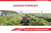 GAMA DE ATOMIZADORES - Maschio Gaspardo · 2019. 3. 6. · GAMA DE ATOMIZADORES A GASPARDO apresenta a sua gama renovada de atomizadores: rebocados e transportados, com uma vasta