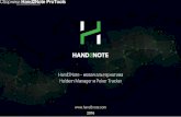 Hand2Note, Pro.Toolshand2noteprotools.com/Hand2NoteProTools_vs_Hm2-PT4-rus.pdf · 2016. 12. 5. · C60PHL4KL/l Hand2Note ProTools Tools.com Hand2Note — 3T0 CTaTVICTnqeCKni B noKep.