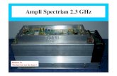 Ampli Spectrian 2.3 GHz - Freef1chf.free.fr/F5DQK/2_Amplis_RF_amplifiers/13 cms 23xx...F5DQK - Février 2010 Ampli 2.3 GHz à module Spectrian F6DPH / F8BTP rel 1A 14 Mode opératoire