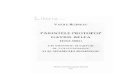 Parintele Protopop Gavril Relea (1910-2005) - Vasile Rojneac Protopop Gavril Rele… · Pirintele Protopop cavril Relea (1910-2005) fie au confirmat cele menlionate de noi prin intermediul